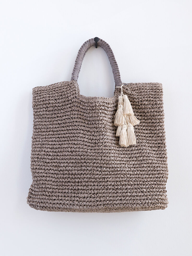 Woman Wears Fallon & Royce Mel Oversized Tote image number 0