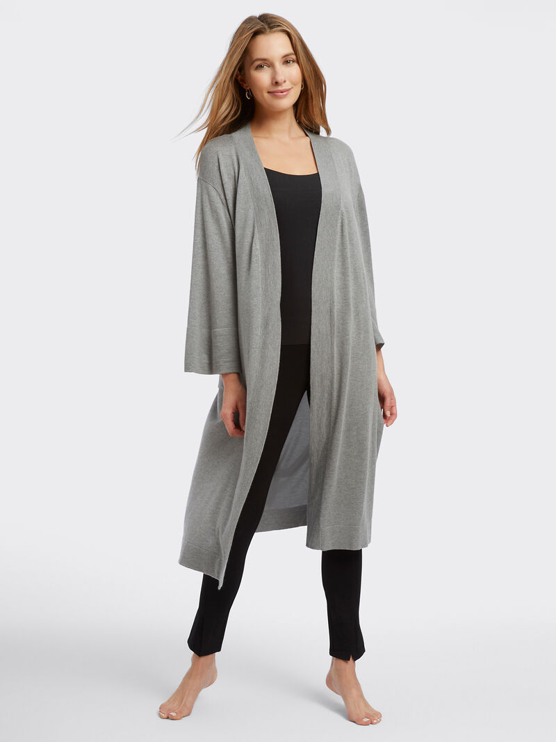 Woman Wears Naadam Cashmere Blend Robe image number 0