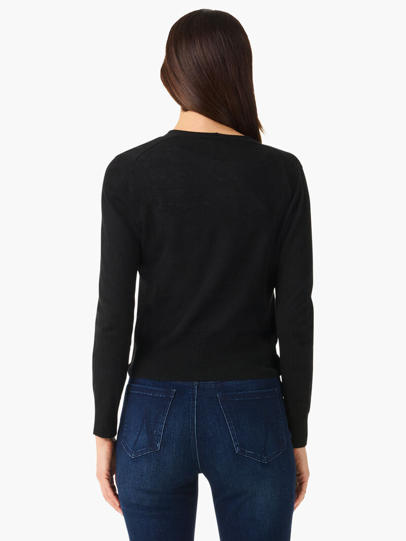 Woman Wears All Year 4-Way Cardigan image number 3