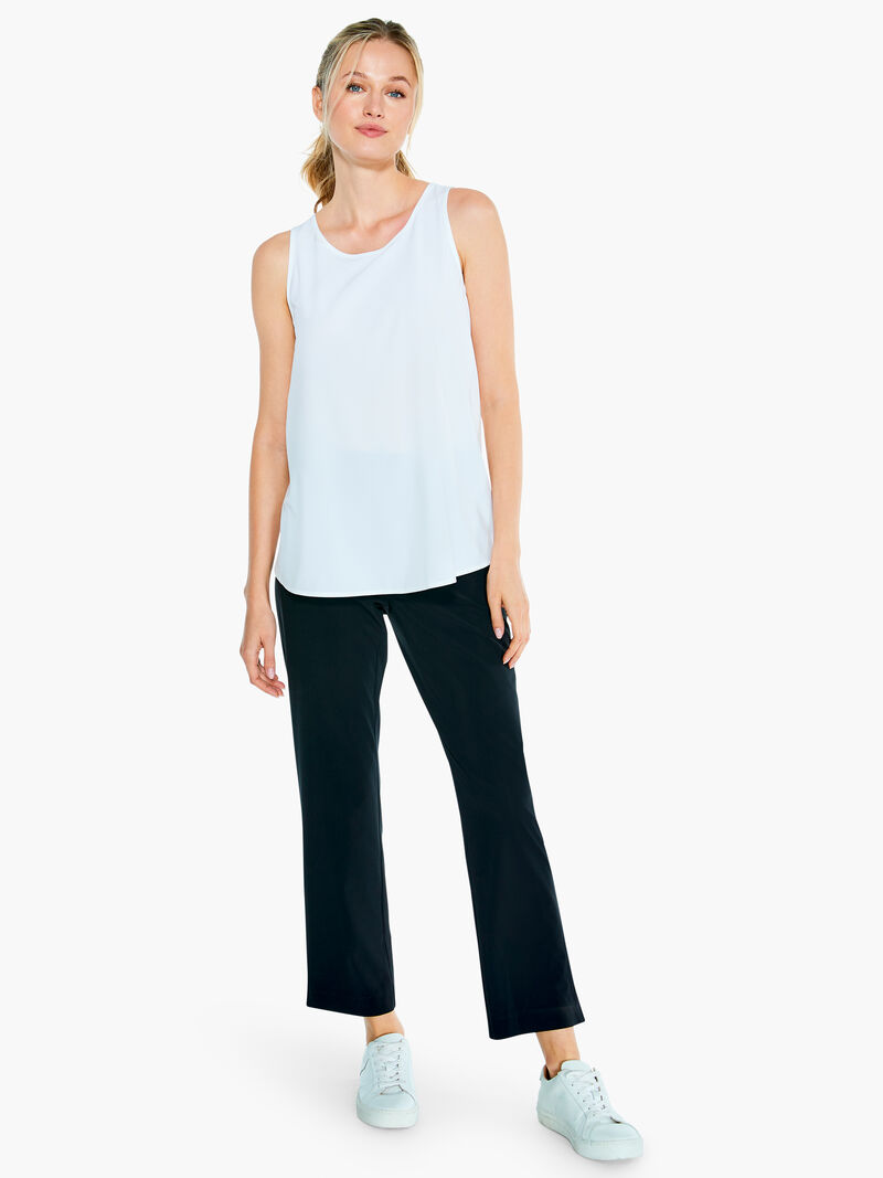 Woman Wears Tech Stretch Straight Pant image number 0