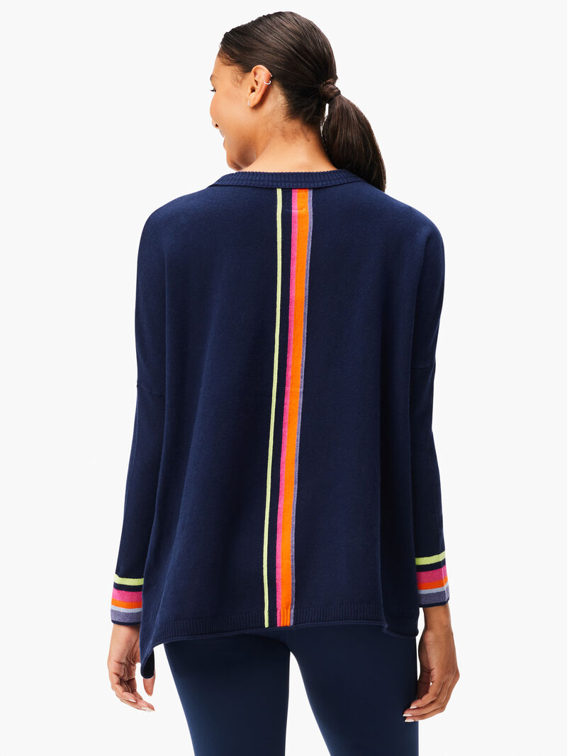 Woman Wears Cool Down Color Pop Sweater image number 2
