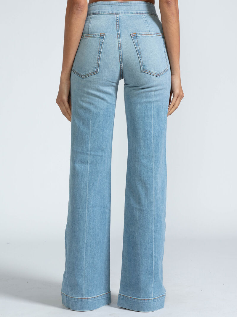 Woman Wears Askk - Brighton Wide Leg Pant image number 1