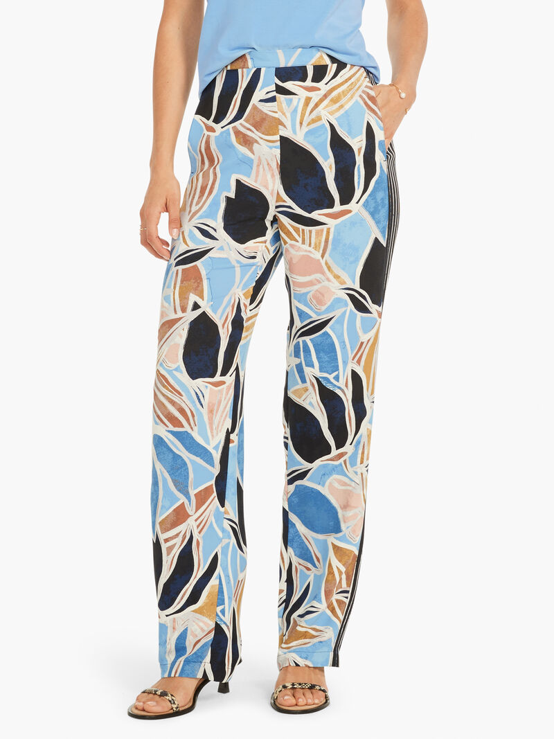 Woman Wears Sapphire Shades Wide-Leg Pant image number 1