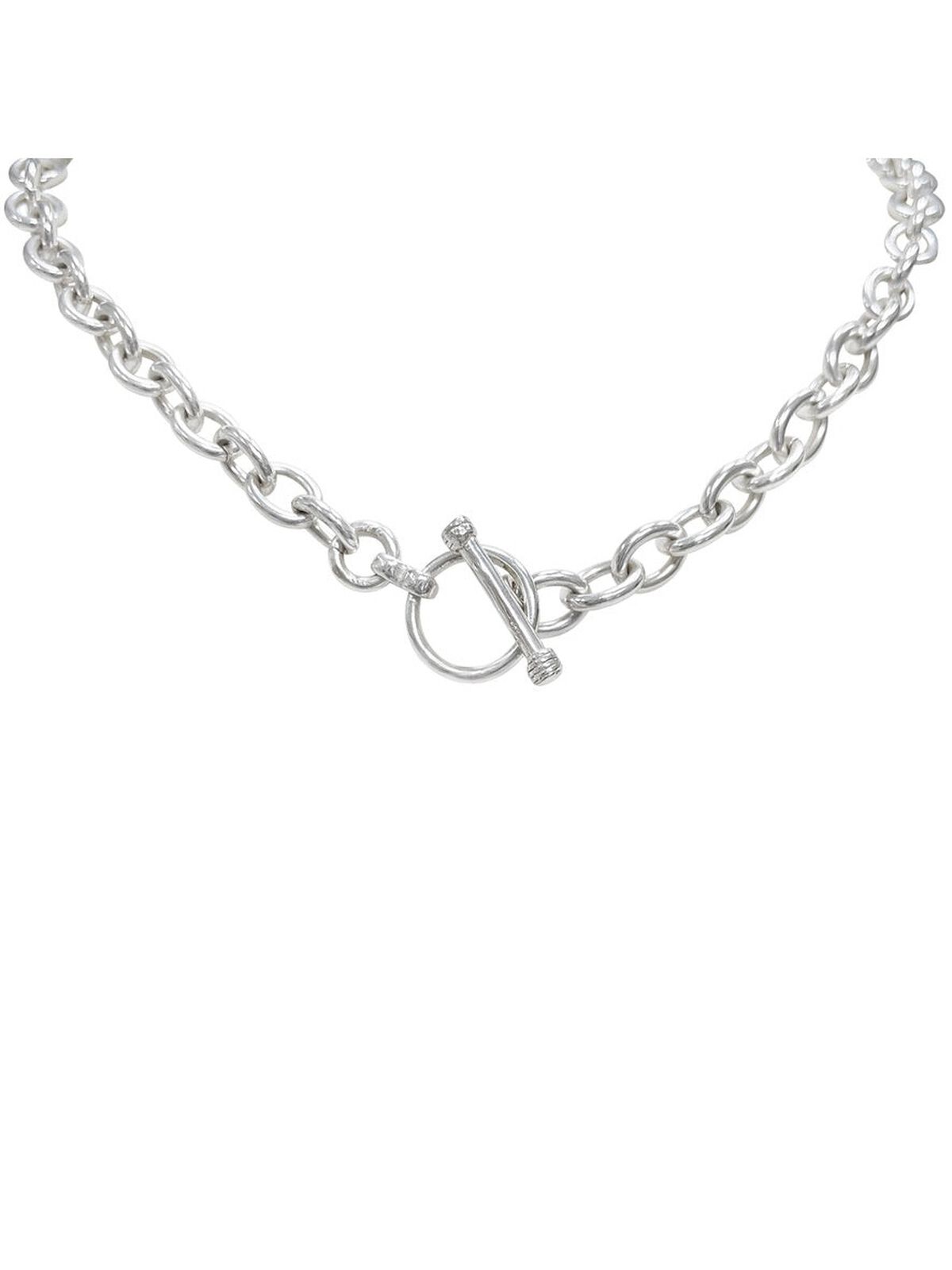 La-Soula Toggle Me Up Sterling Silver Toggle Chain