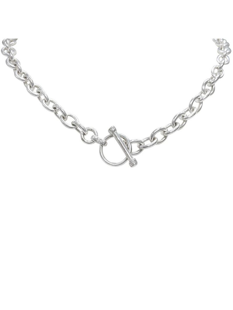 La-Soula Toggle Me Up Sterling Silver Toggle Chain