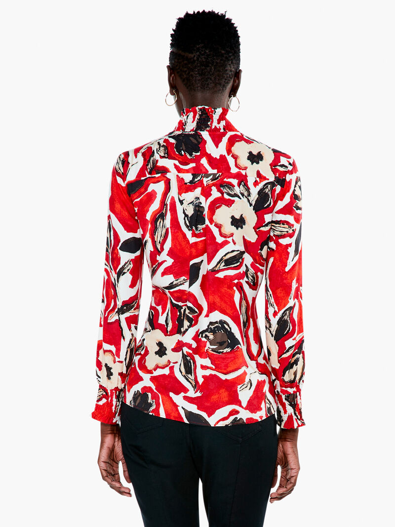 Woman Wears Petal Pop Top image number 2