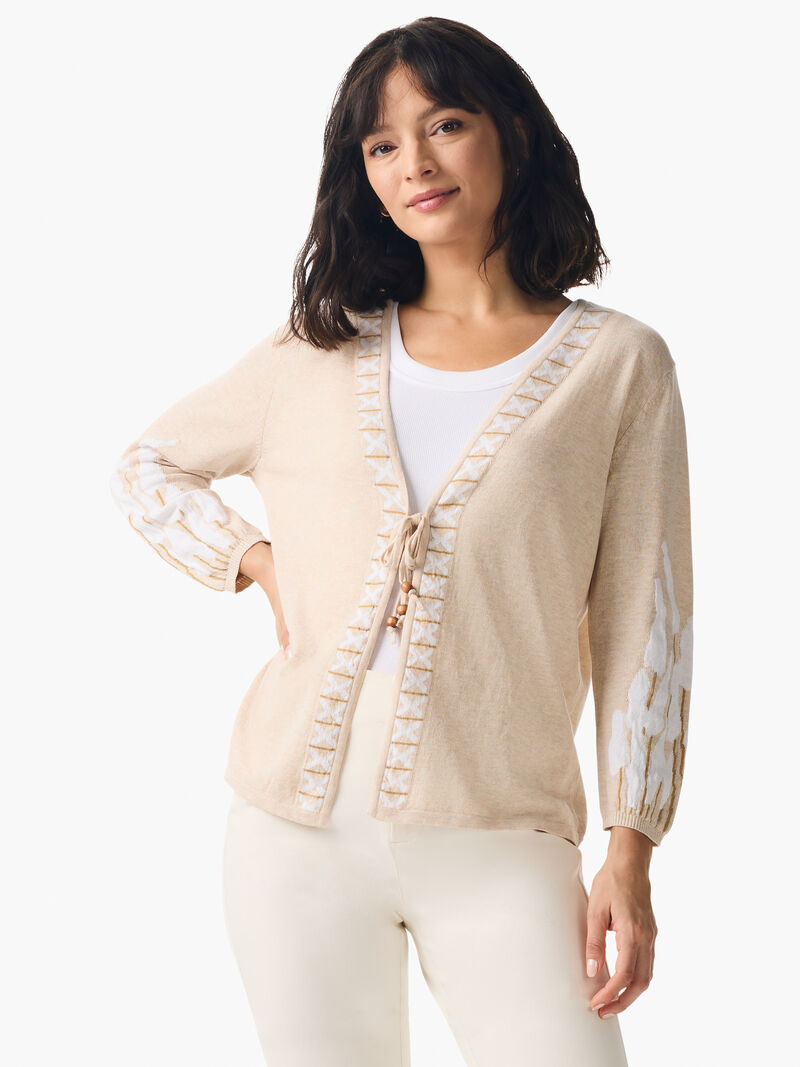 Woman Wears Beach Dune Cardigan image number 0