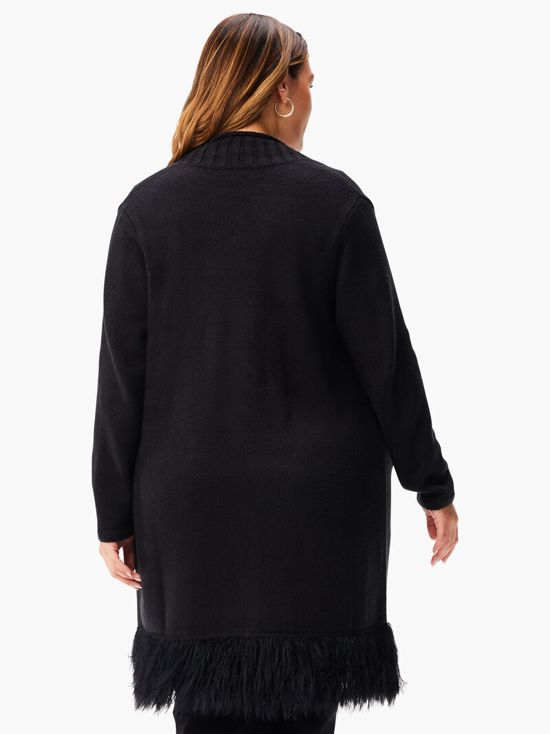 Woman Wears Festive Days Cardigan image number 2