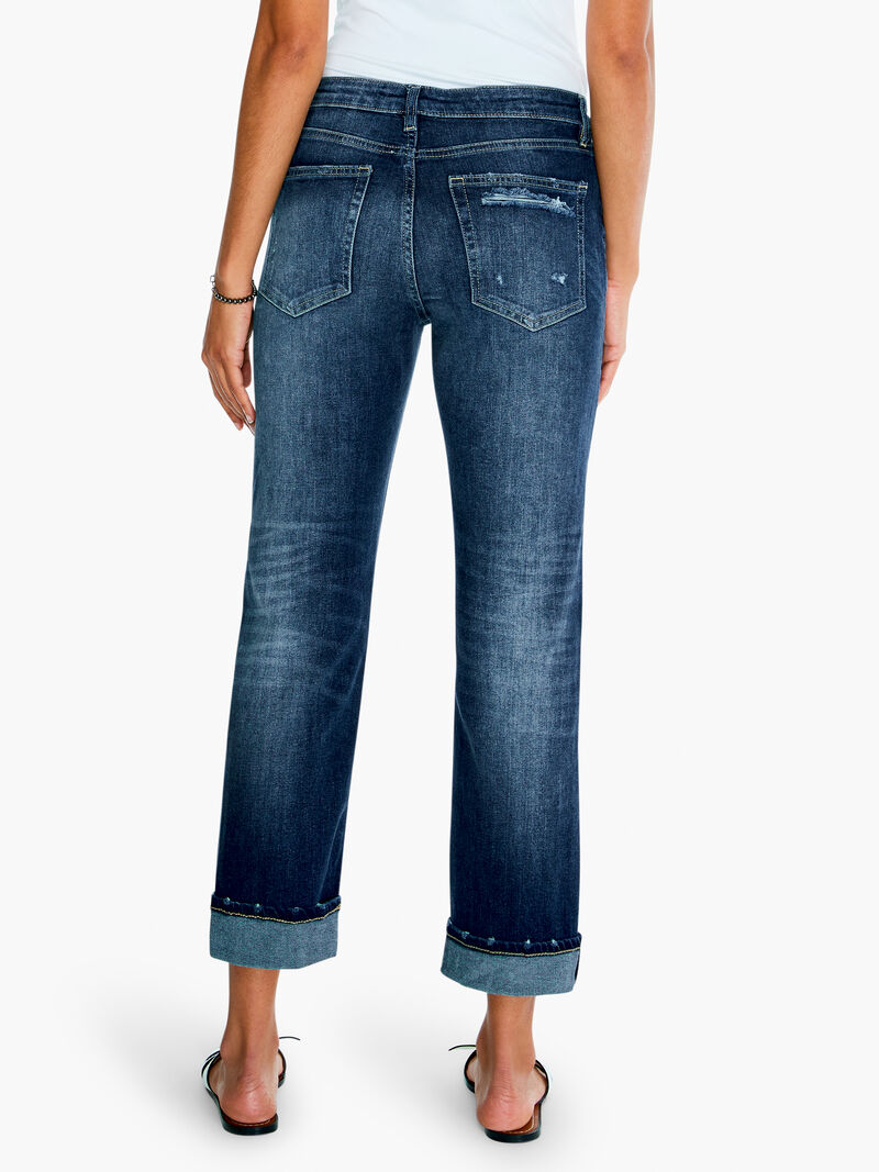 Woman Wears Liverpool Marley Girlfriend Cuff Jean image number 2