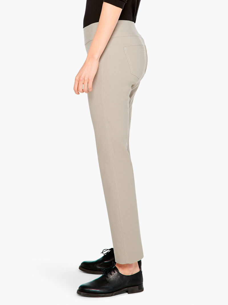 Woman Wears Wonderstretch Pocket Straight Leg Pant image number 2