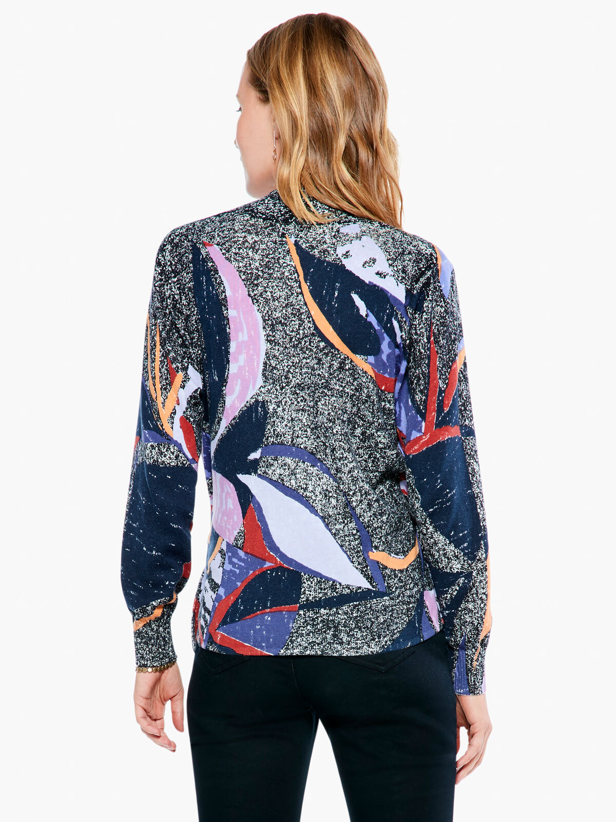 Falling Petals Vital Wrap Sweater