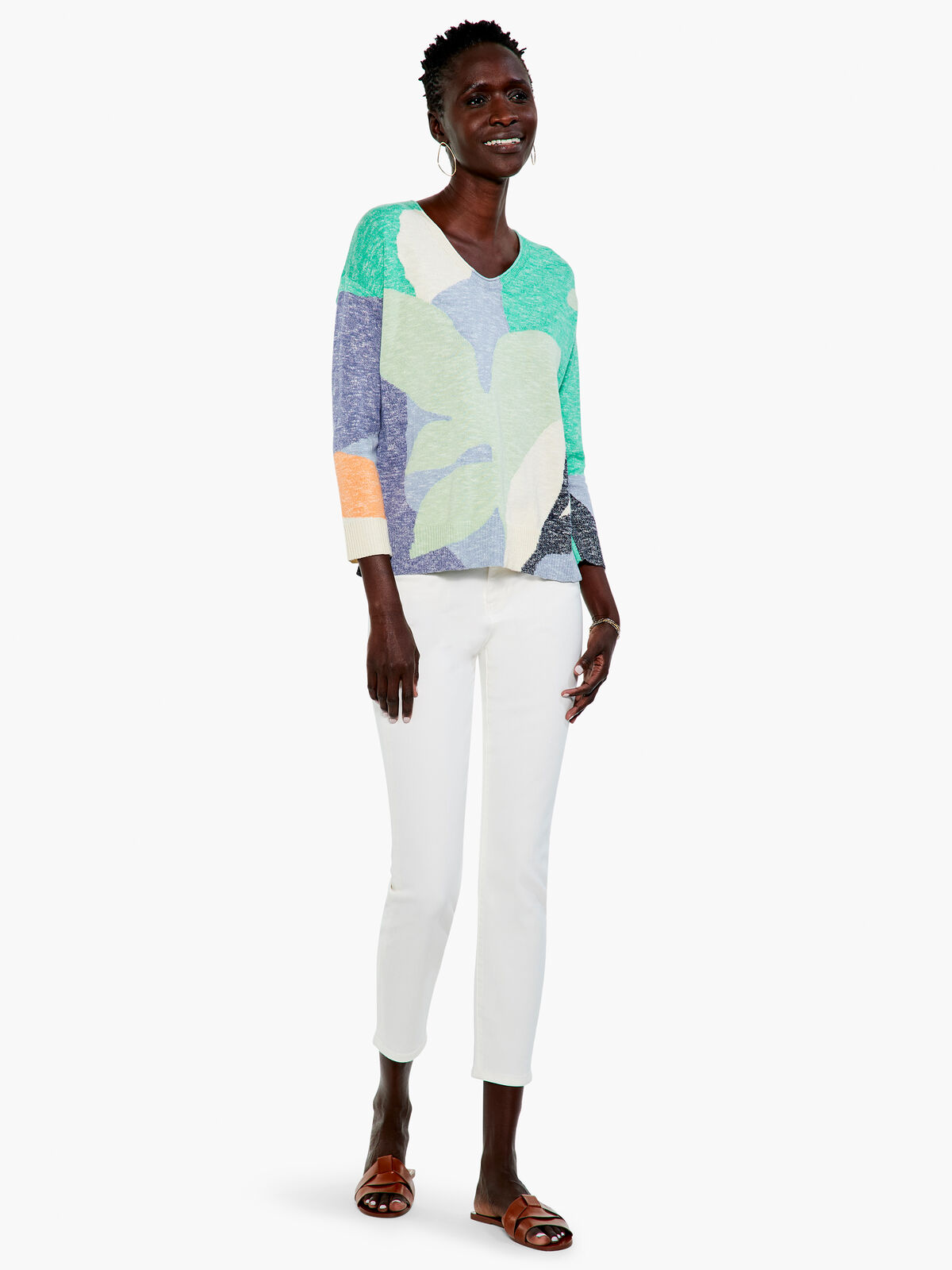 Leaf Burst Sweater