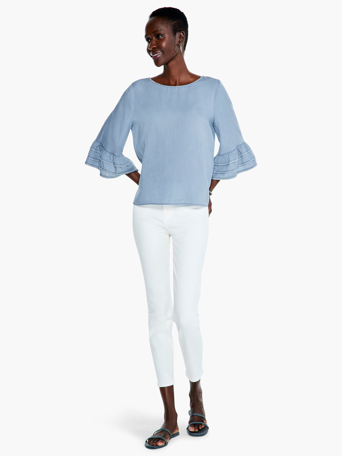 Denim Tangier Top