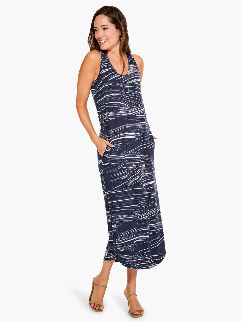 
                    Brushed Waves Dress