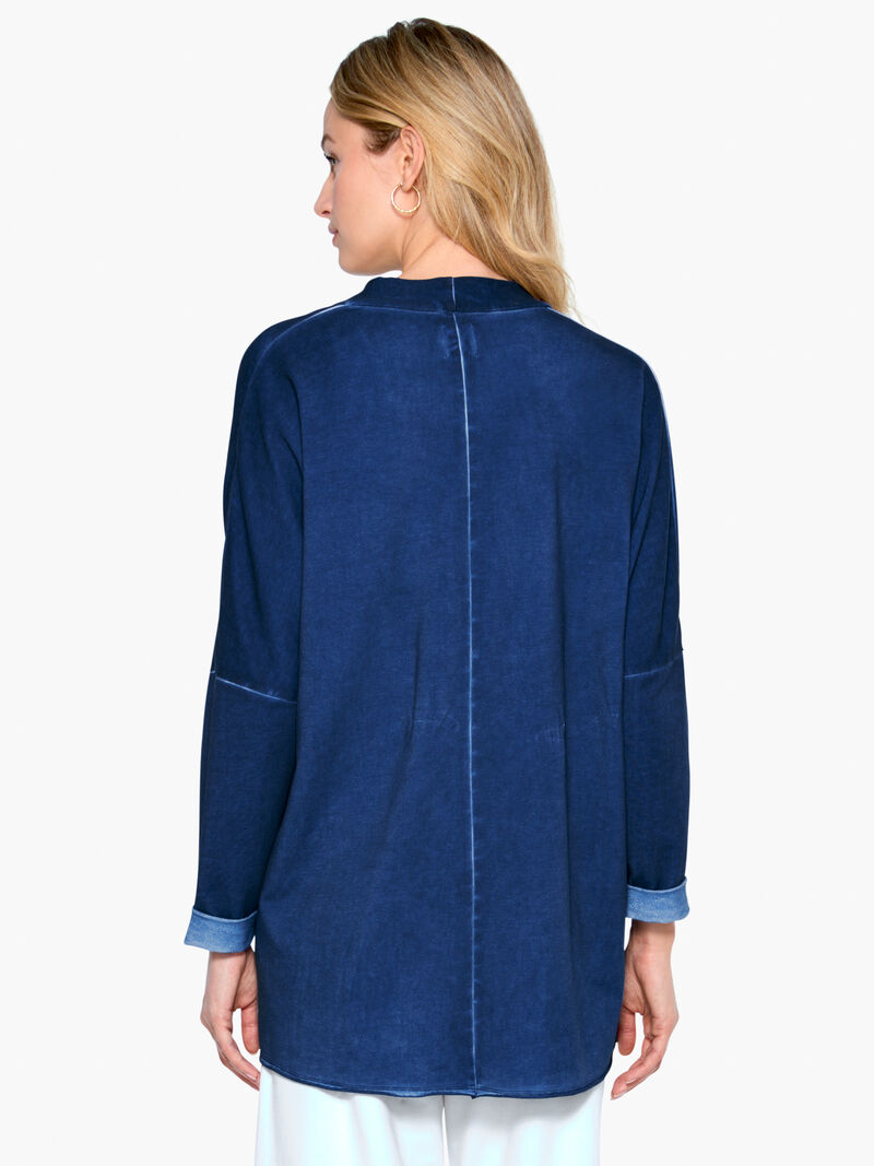 Woman Wears French Terry Easy Jacket image number 2