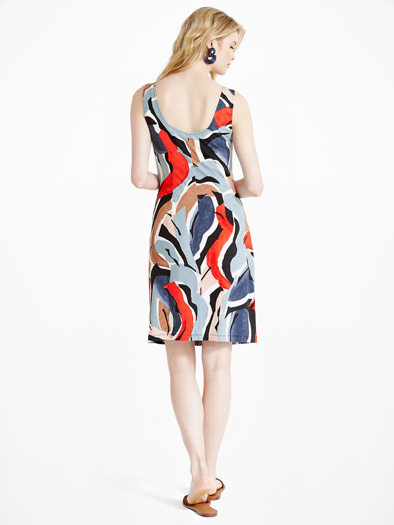 Woman Wears Americana Dress image number 2