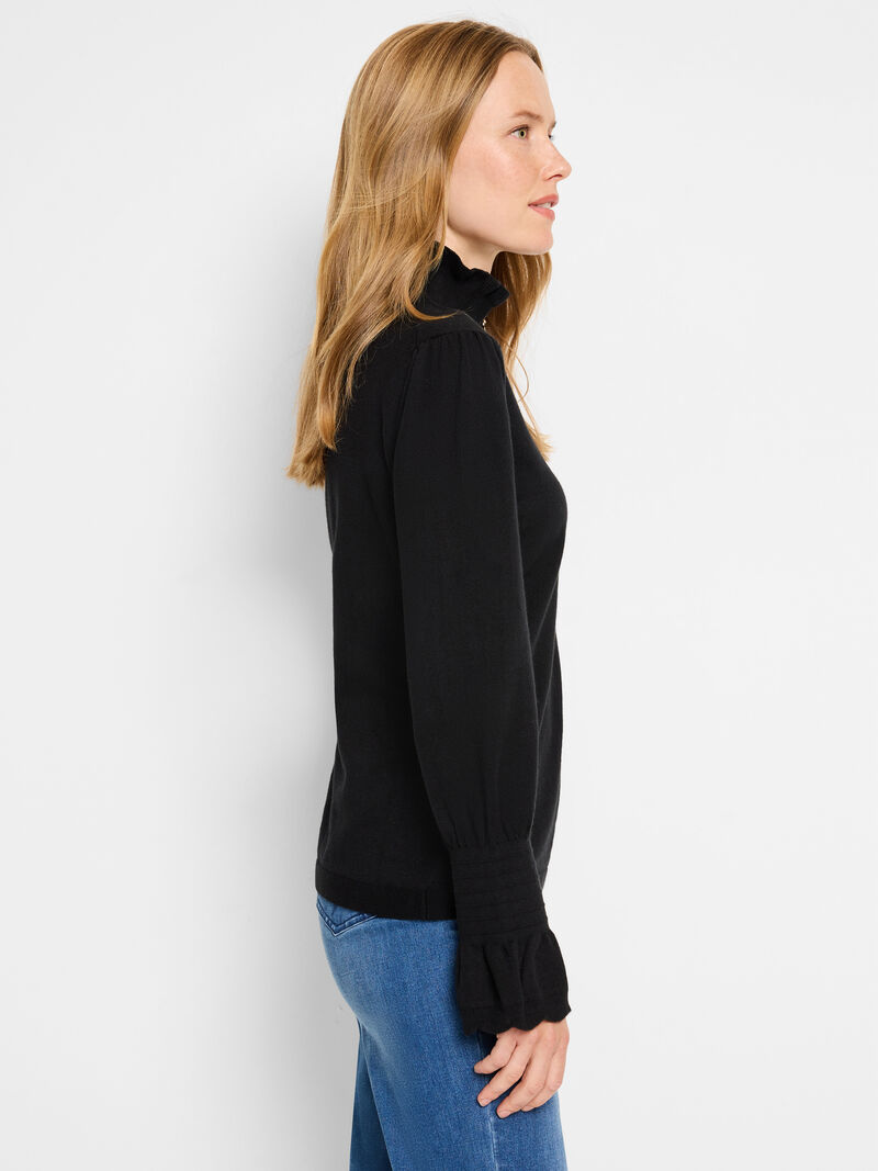 Woman Wears Easy Charm Sweater image number 2