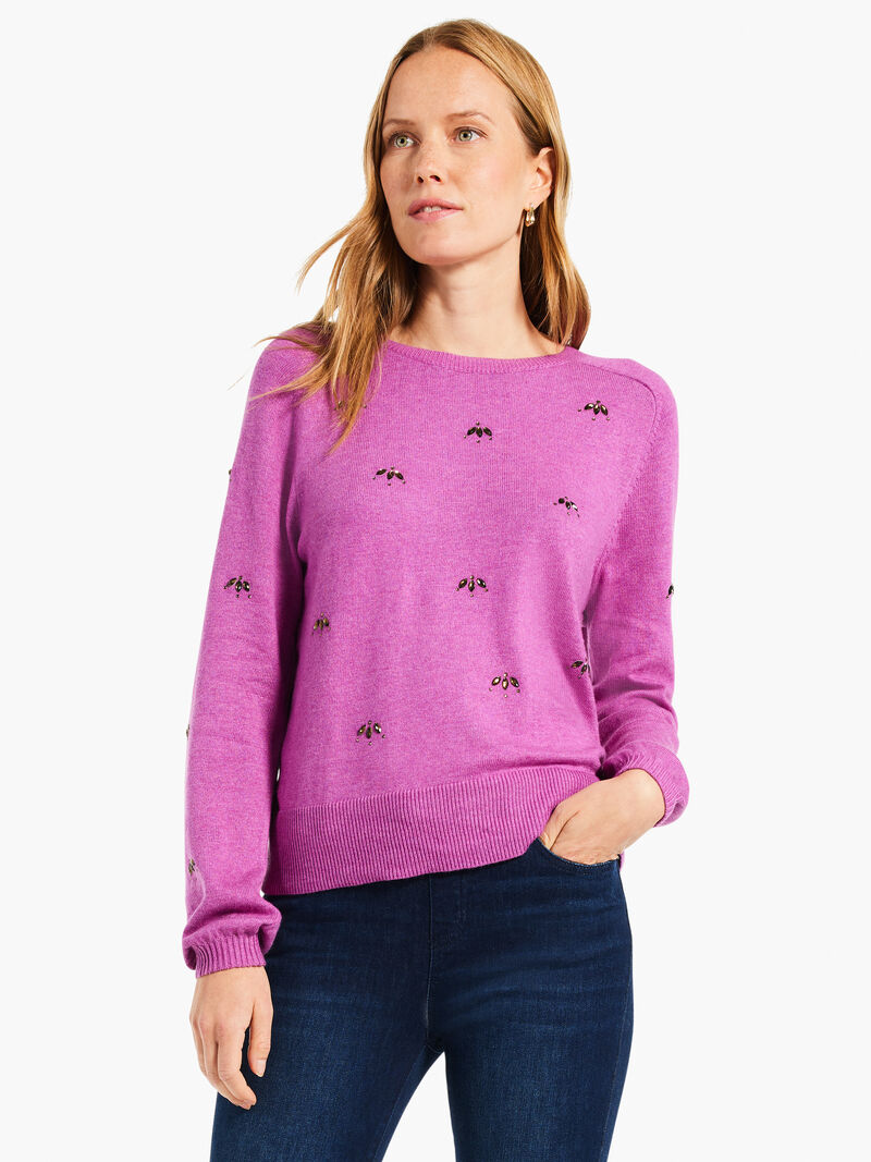 Woman Wears Hidden Gems Sweater image number 0