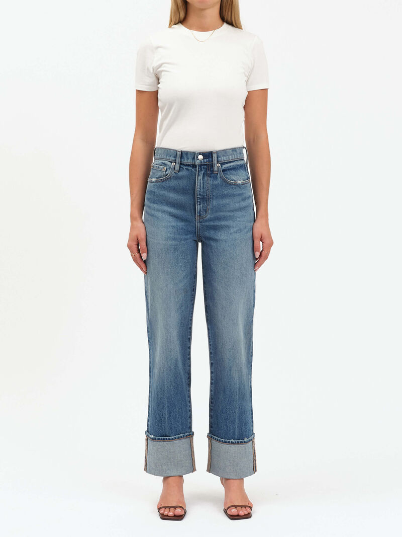 Woman Wears Daze - East Side High Rise Loose Jean image number 0