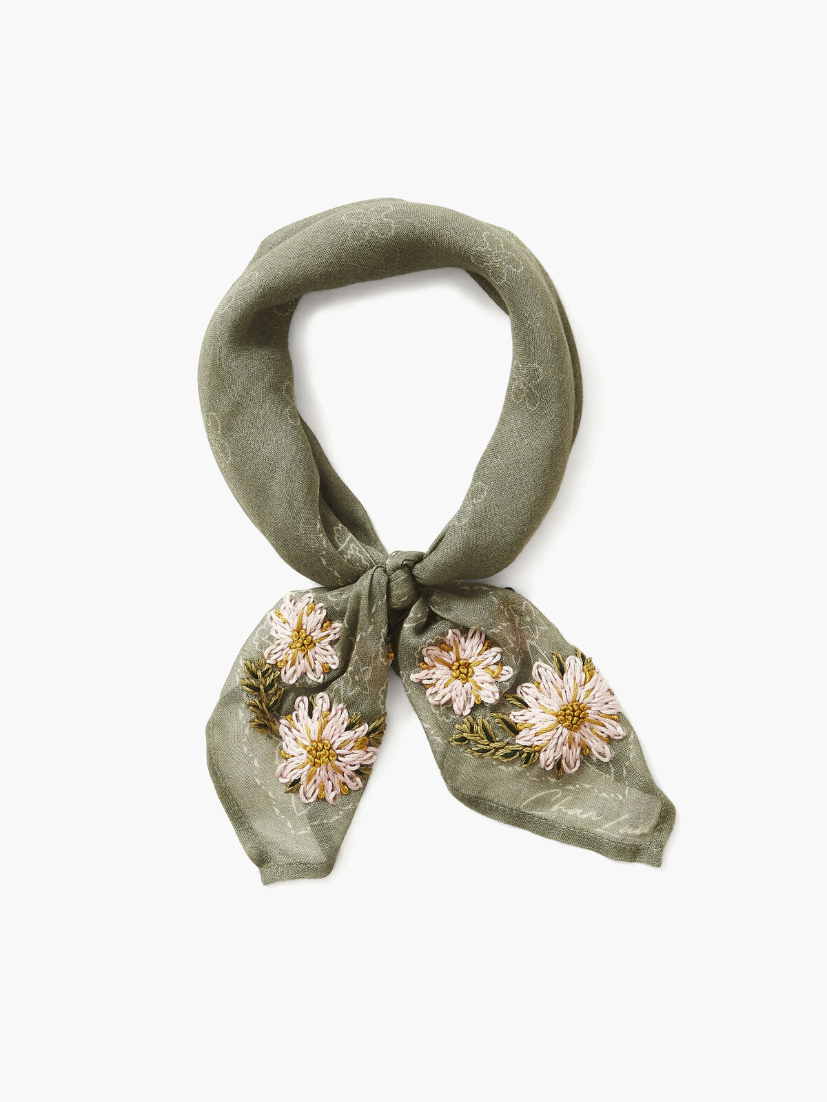 Chan Luu Embroidered Bandana