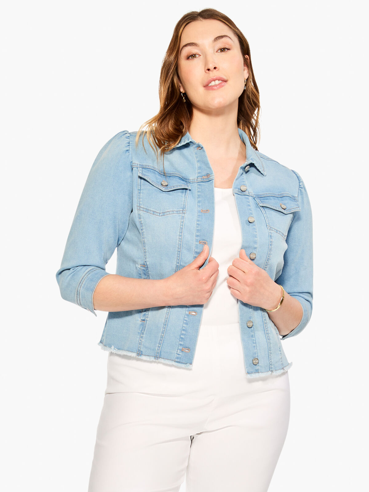 NZ Denim Femme Sleeve Denim Jacket