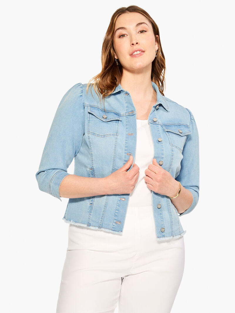 NZ Denim Femme Sleeve Denim Jacket