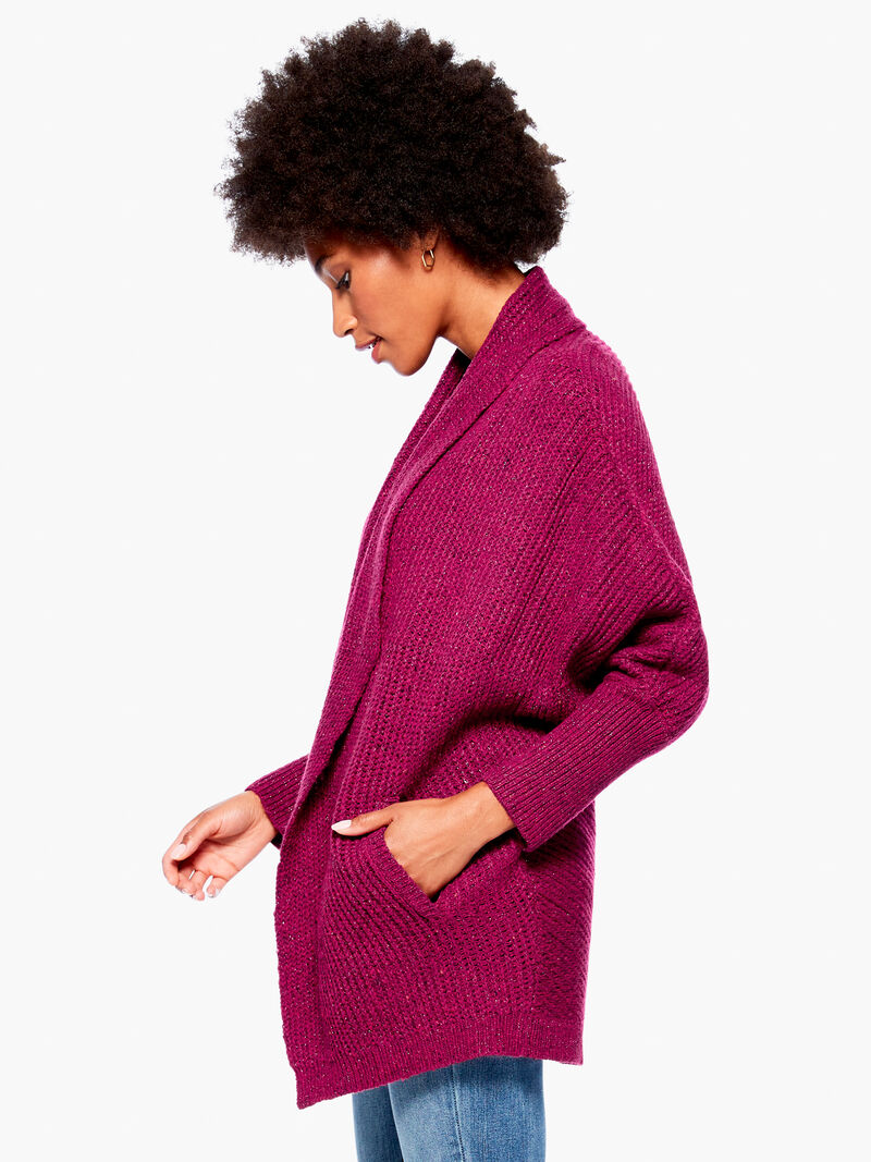 Woman Wears Wrap Up Cardigan image number 1