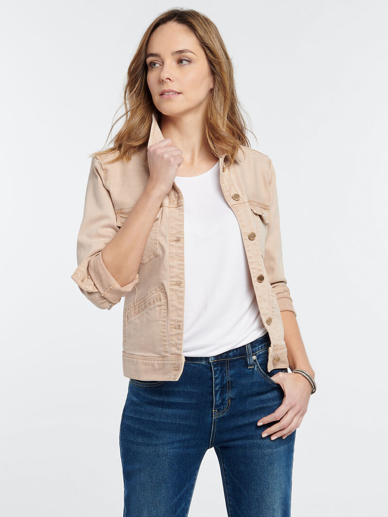 Woman Wears Liverpool - Jean Jacket image number 0