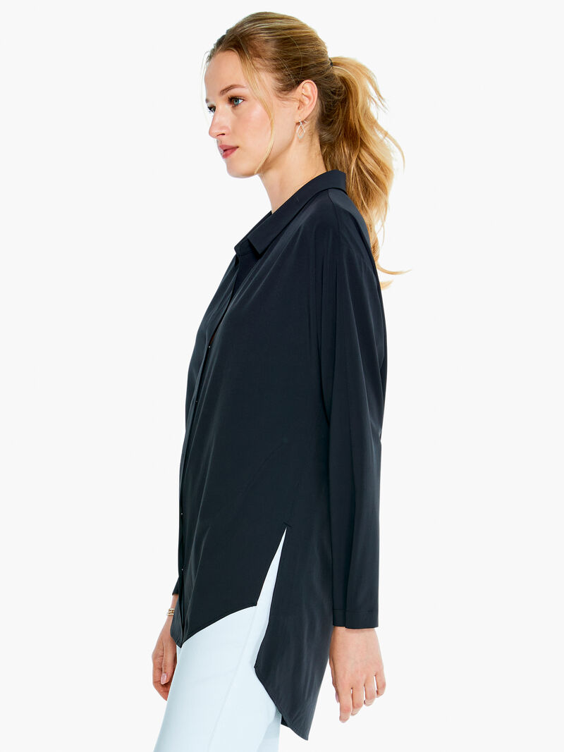 Woman Wears Tech Stretch Shirt image number 1