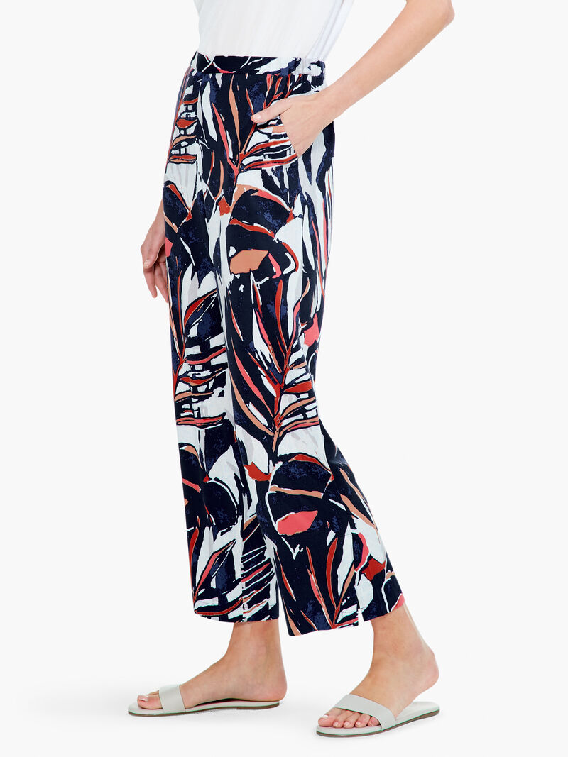 Woman Wears Seaside Shade Wide-Leg Pant image number 1