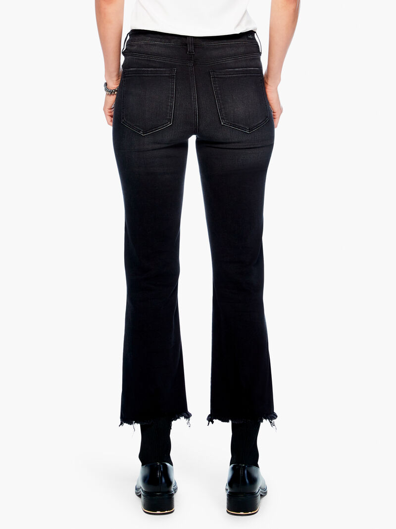 Woman Wears Liverpool - Hannah Cropped Flare w/ Fray Hem image number 2