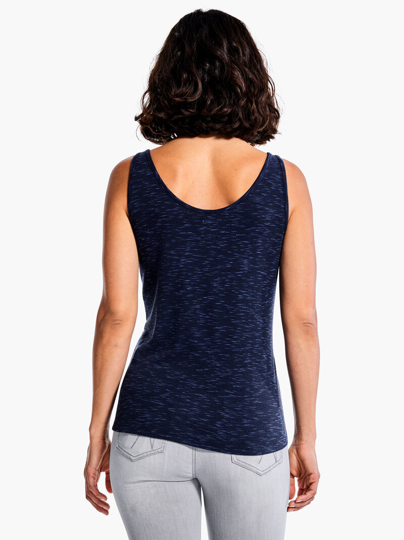 Woman Wears Drapey Rib Tank image number 2