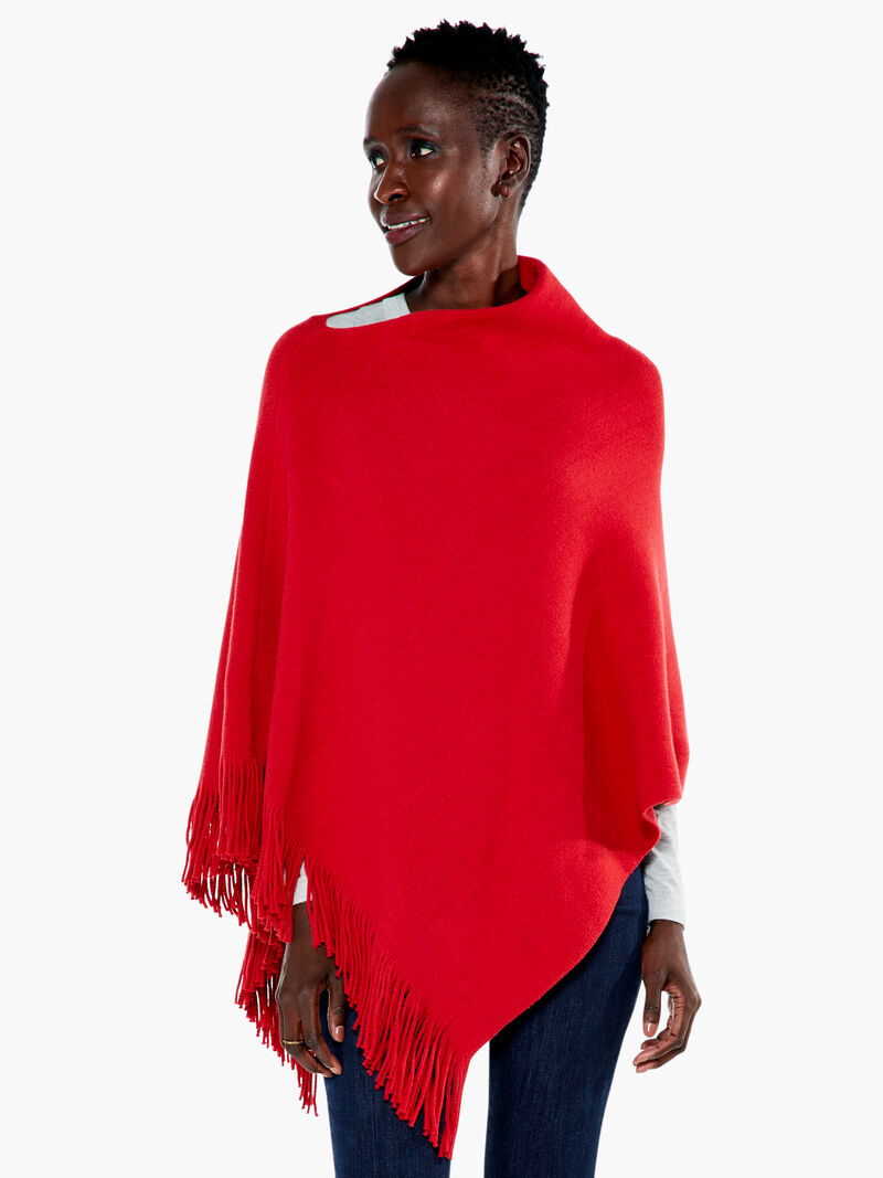 Woman Wears Go To Poncho image number 0