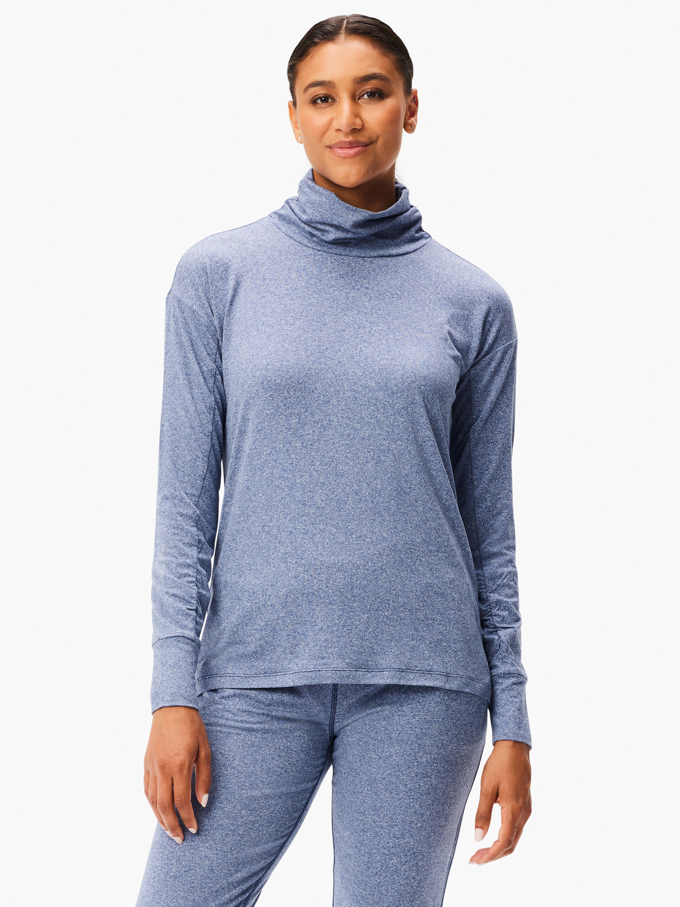 Flowy turtleneck clearance