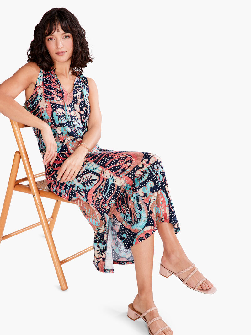 
                    Batik Stamp Dress