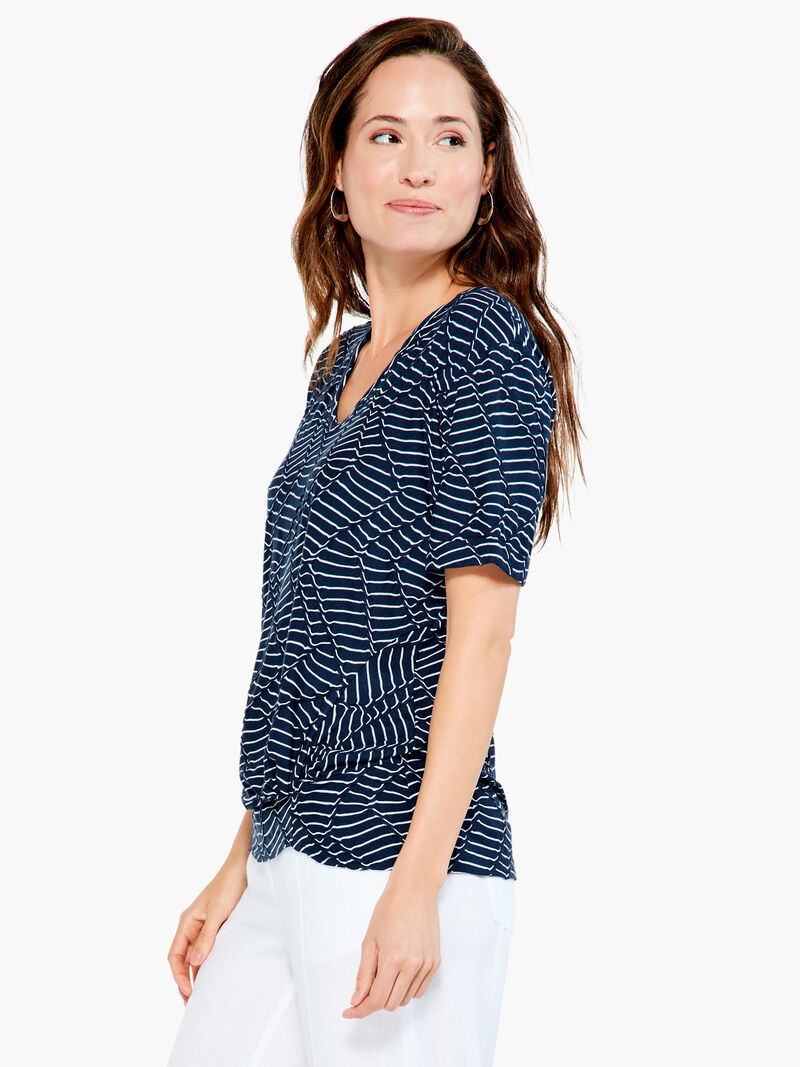 Mixed Lines Tee