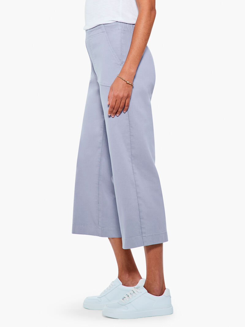 Woman Wears All Day Slim Wide Crop Pant image number 1