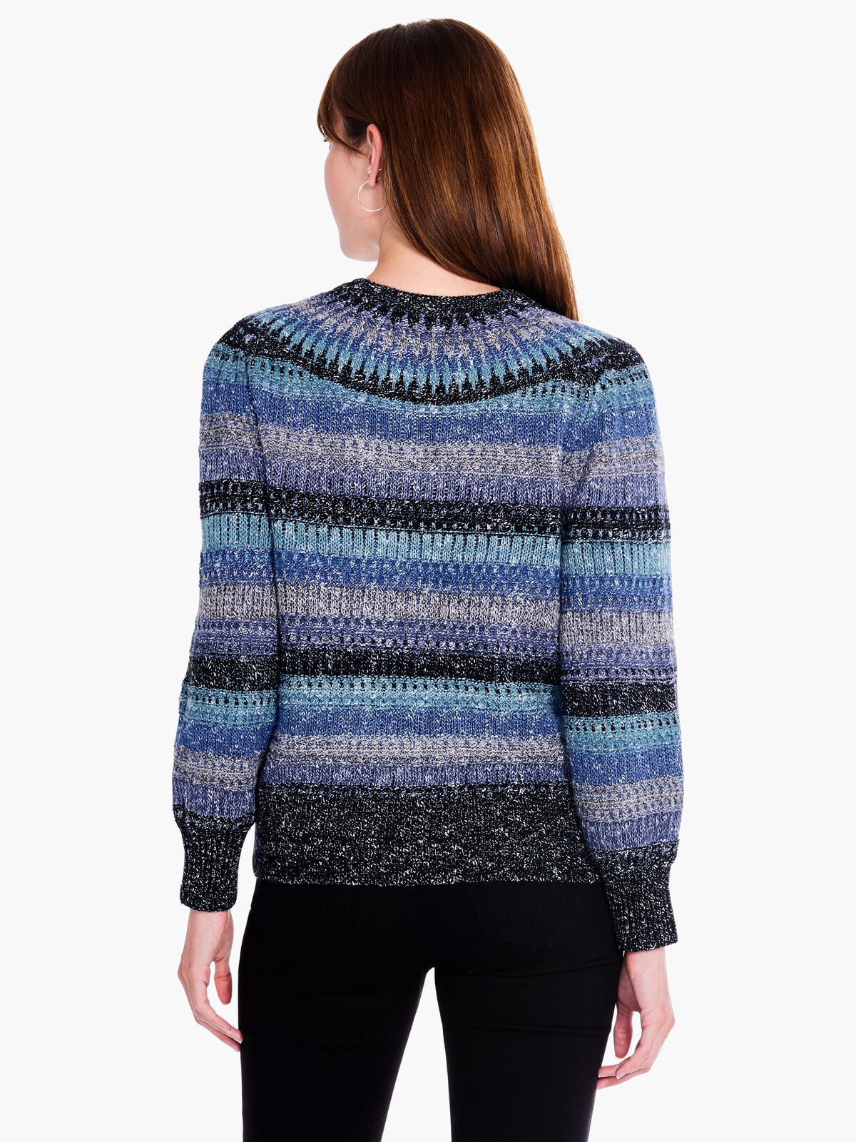 Sapphire Stripes Sweater