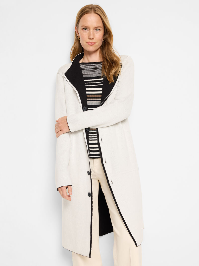 Woman Wears Evening Chill Reversible Jacket image number 1