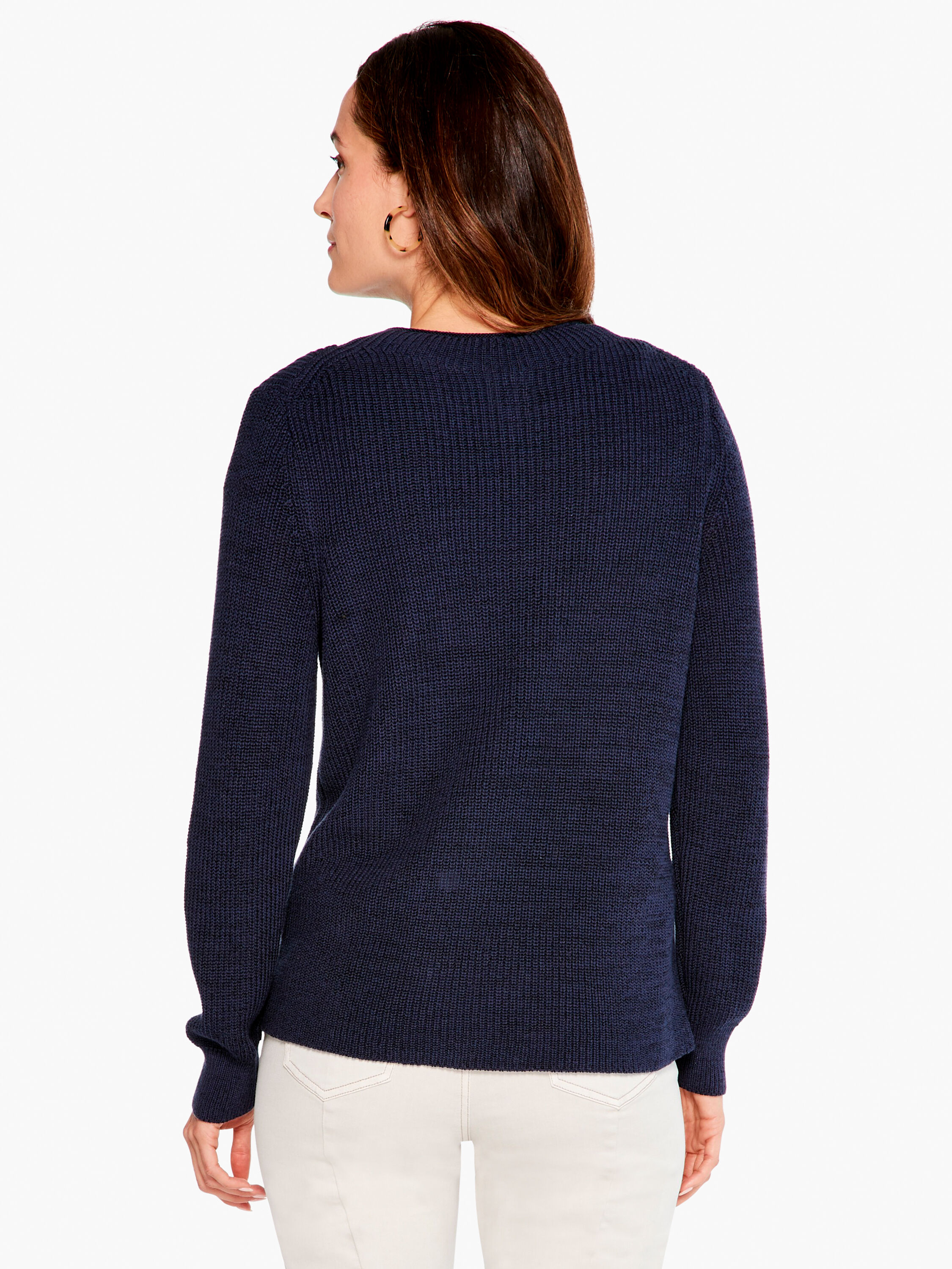 Shaker hotsell knit sweater