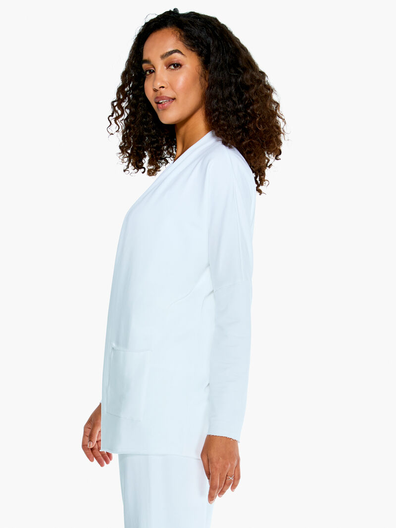 Woman Wears French Terry Easy Jacket image number 1