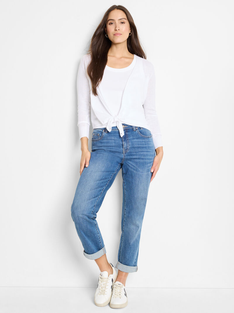 Woman Wears All Year 4-Way Cardigan image number 2
