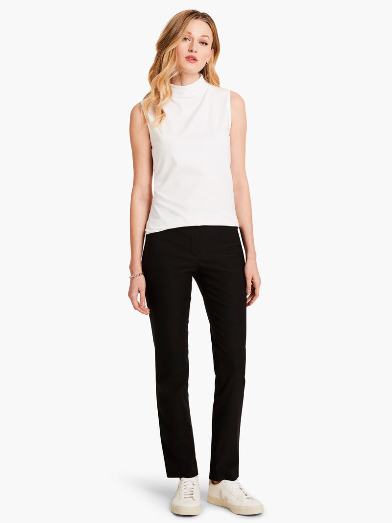 Woman Wears Wonderstretch Trouser Straight Pant image number 3