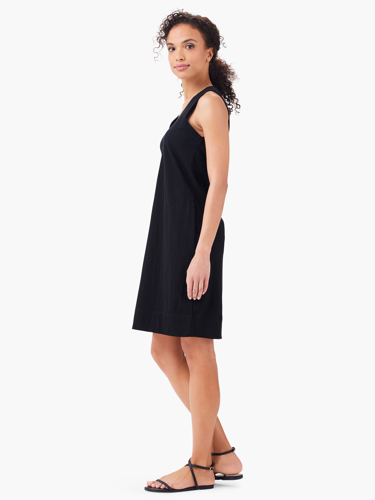 NZT Sleeveless V-Neck Dress