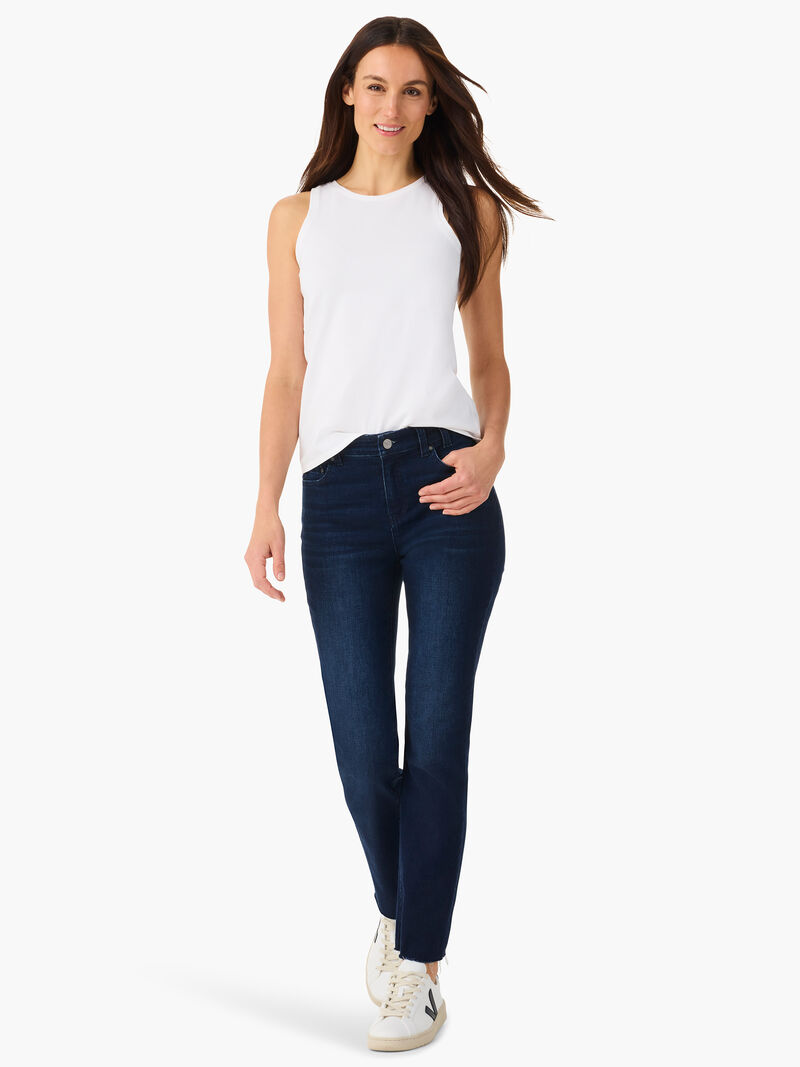 Woman Wears High Neck Perfect Tank image number 1