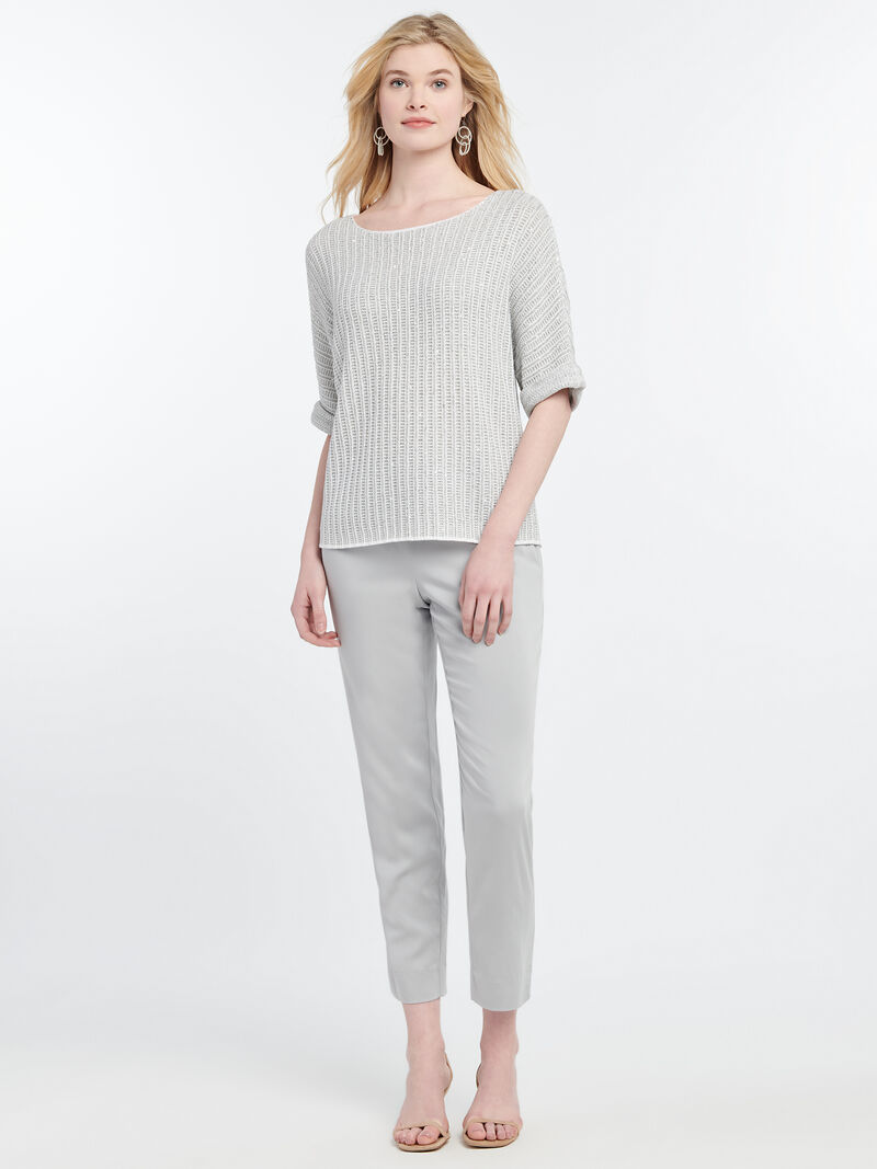Woman Wears GLOW FOR IT SWEATER image number 3