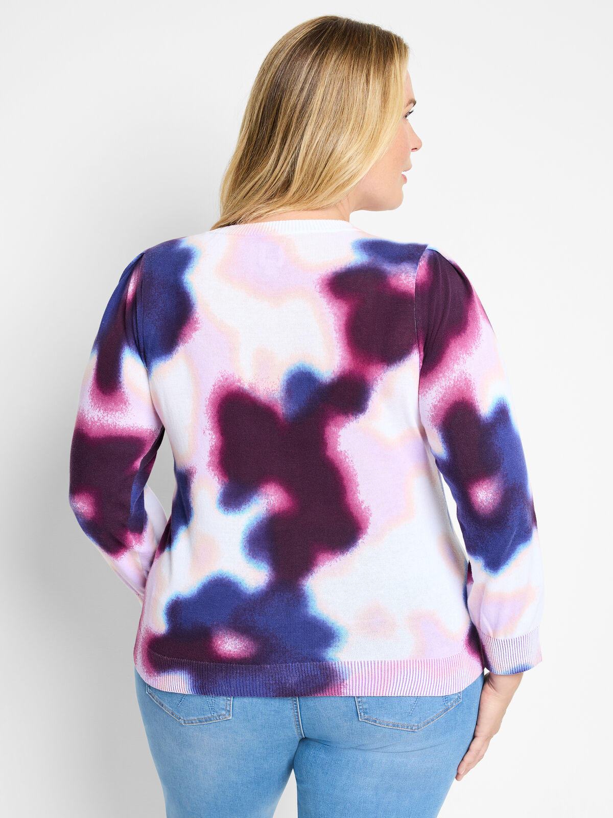 Blossom Blur Sweater
