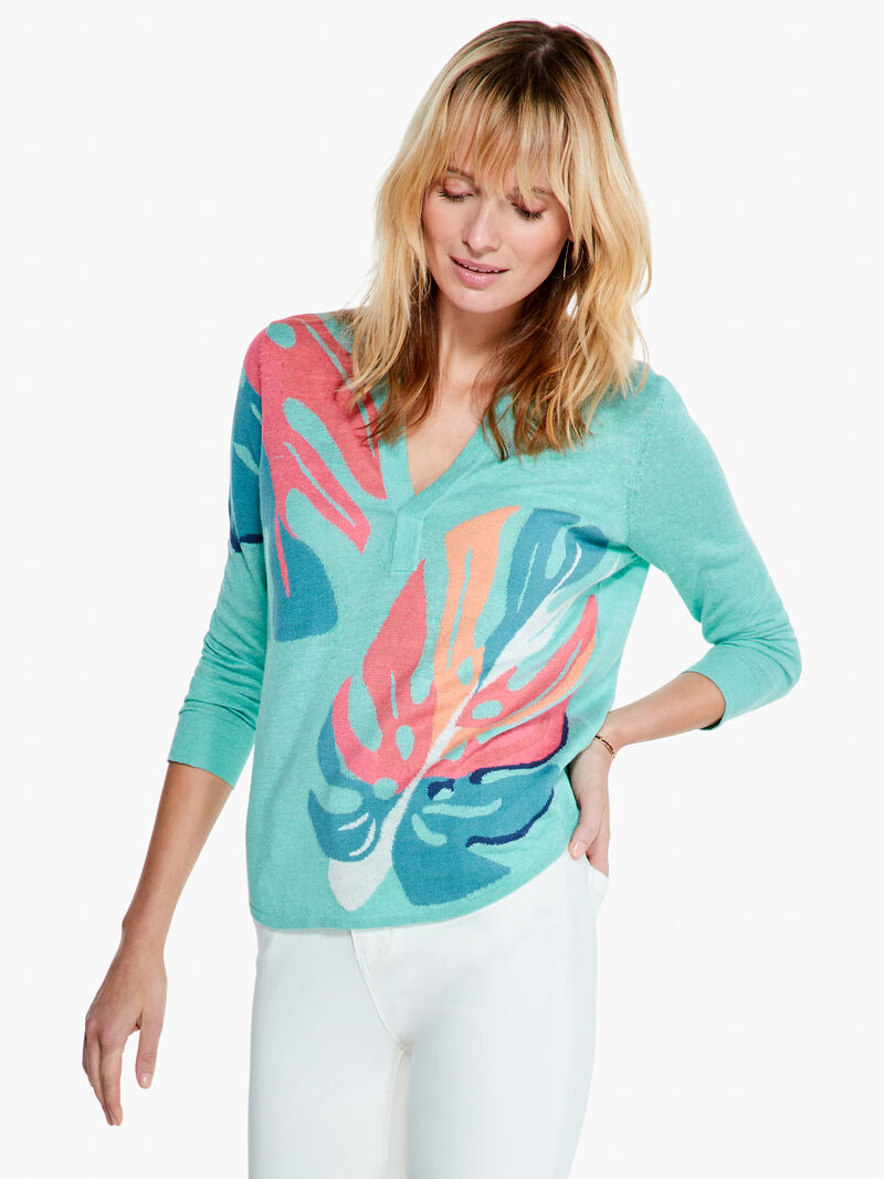Fiesta Fronds Sweater