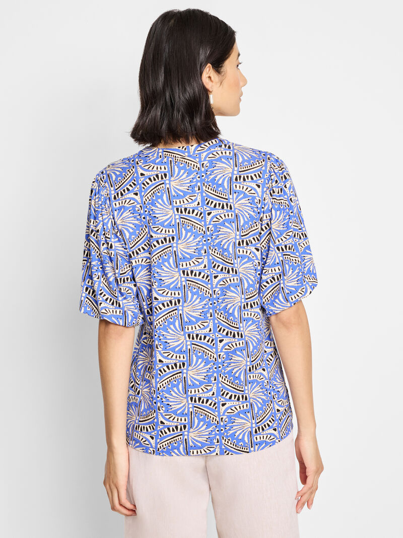 Woman Wears Ocean Jewel Top image number 3
