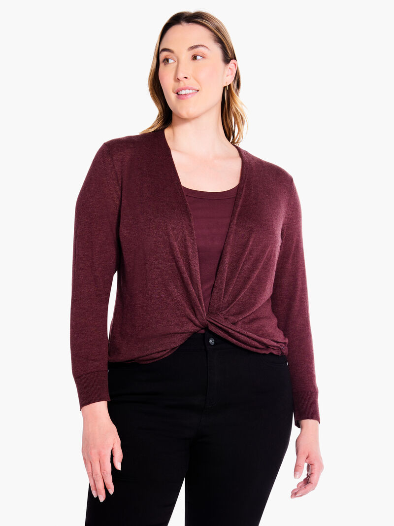 Woman Wears All Year 4-Way Cardigan image number 2